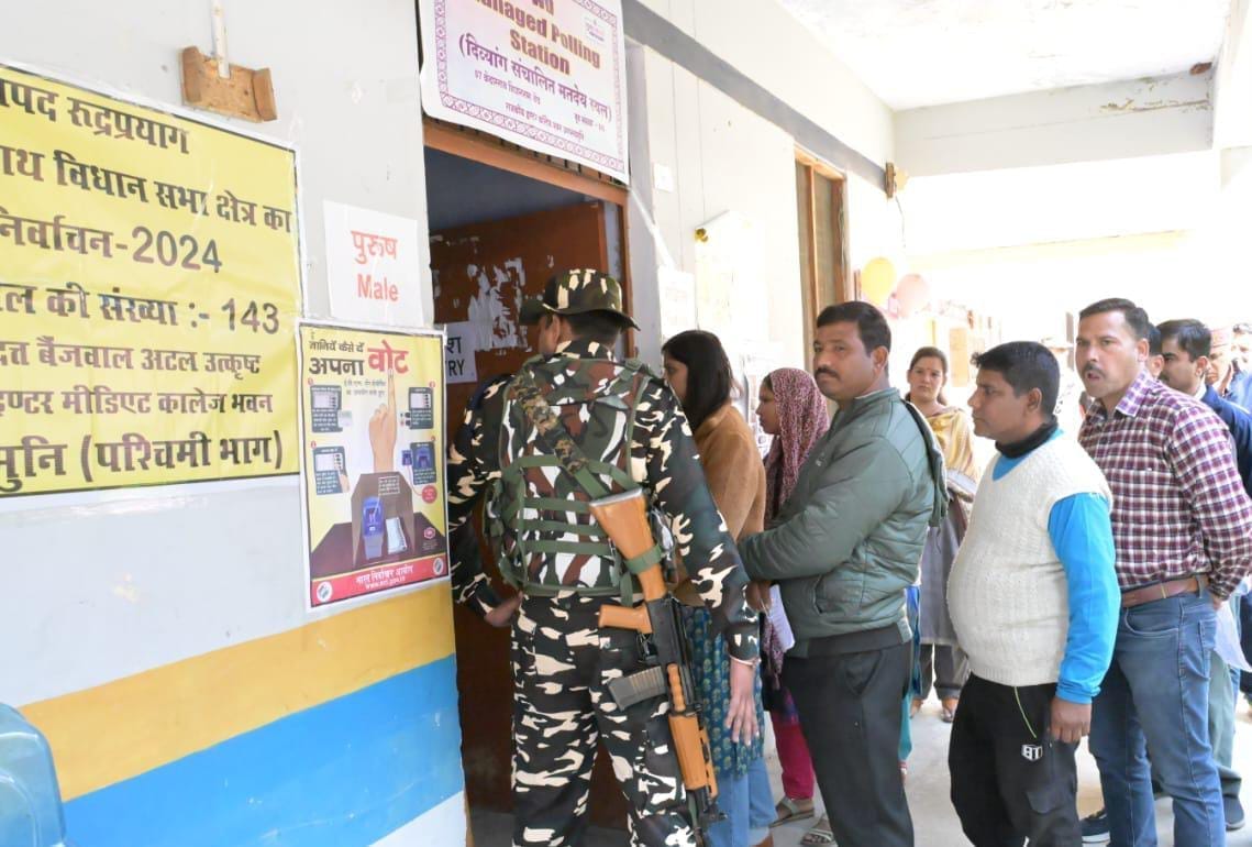 केदारनाथ उपचुनाव: 57.64 प्रतिशत मतदान के साथ शांतिपूर्ण ढंग से संपन्न 2 केदारनाथ उपचुनाव