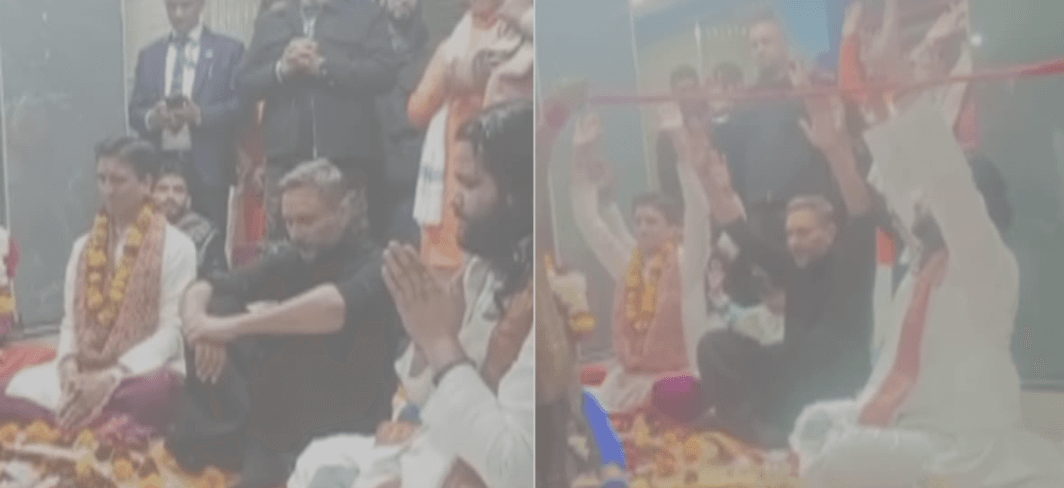 हरिद्वार में यो यो हनी सिंह और कुमार विश्वास ने किया रुद्राभिषेक