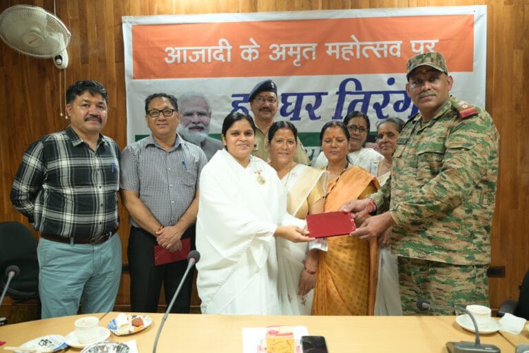जनपद रुद्रप्रयाग में हर्षोल्लास से मनाया गया सैनिक रक्षा बंधन कार्यक्रम