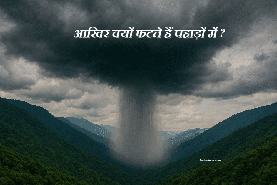 आखिर क्यों फटते हैं पहाड़ों में बादल? जानिए 1 आखिर क्यों फटते हैं पहाड़ों में बादल? जानिए