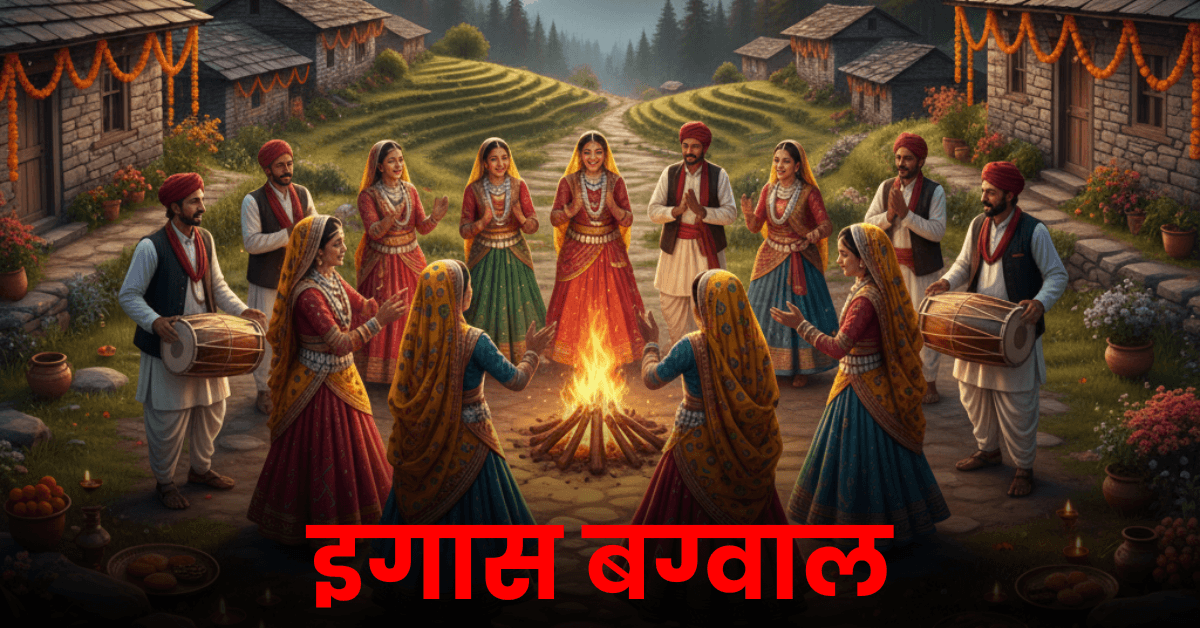 इगास बग्वाल 2025: उत्तराखंड का लोक पर्व, परंपरा और आस्था का अद्भुत संगम (Igas Bagwal 2025) 2 इगास बग्वाल 2025: उत्तराखंड का लोक पर्व, परंपरा और आस्था का अद्भुत संगम (Igas Bagwal 2025)