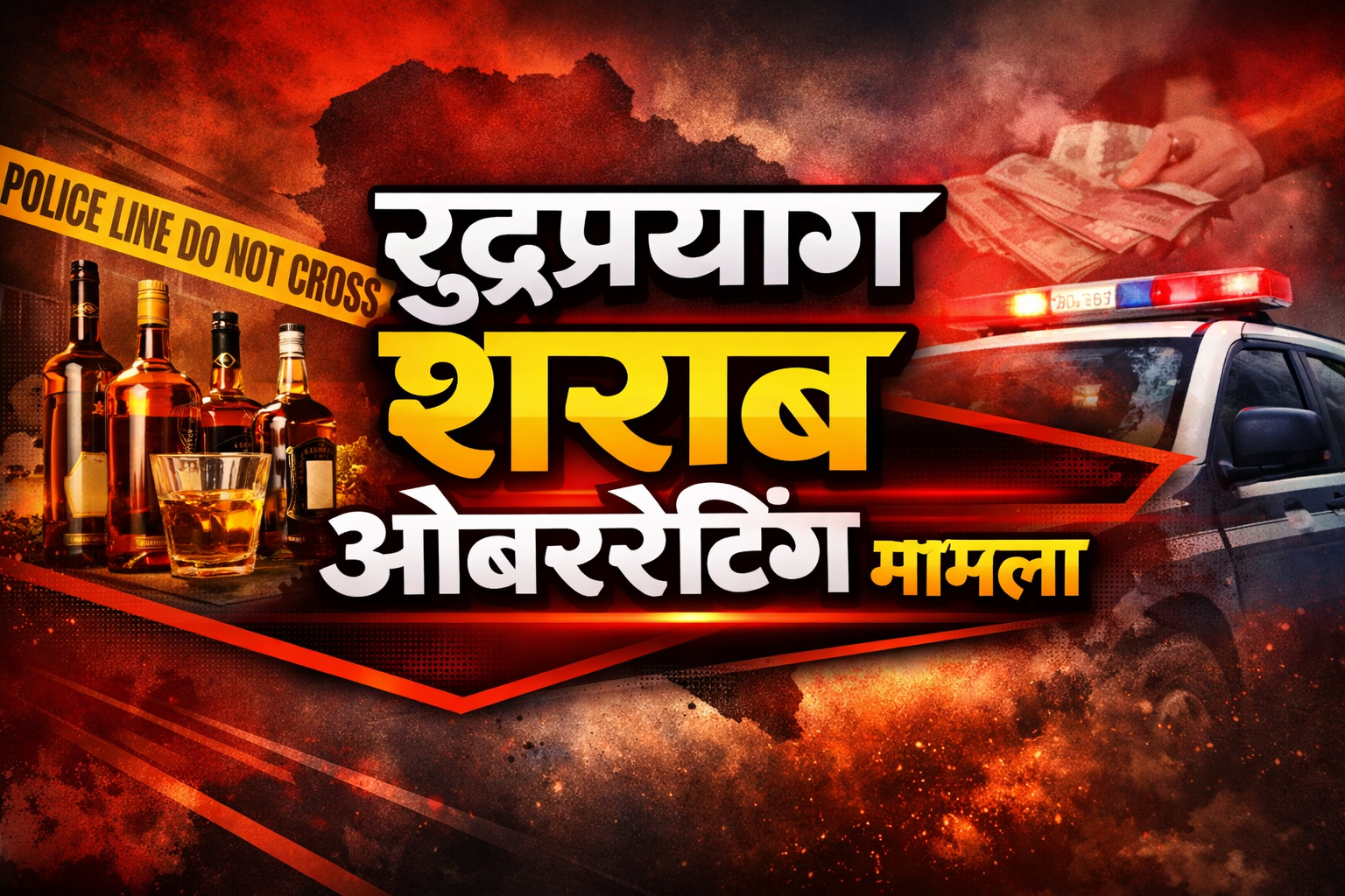 रुद्रप्रयाग शराब ओवररेटिंग मामला: आखिर कब रुकेगा काकड़ागाड़ में “लूट का खेल”?