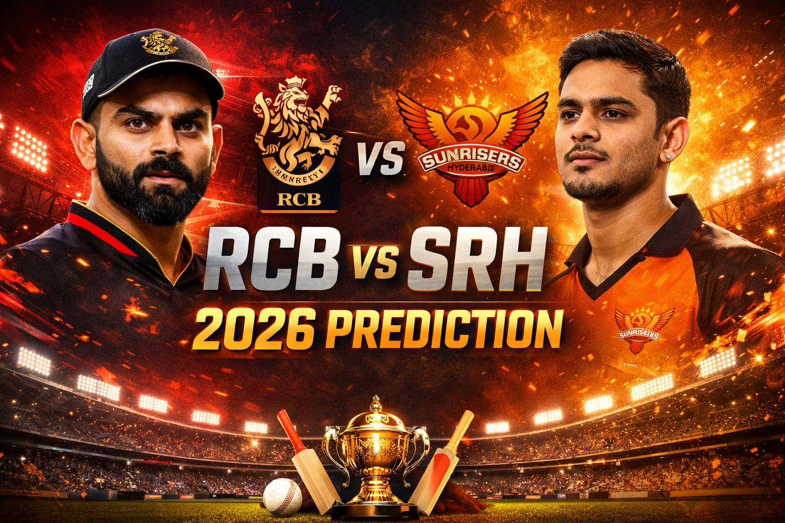 RCB vs SRH 2026 Prediction