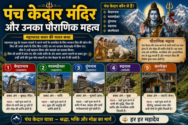 Panch Kedar Temples and Their Mythological Importance