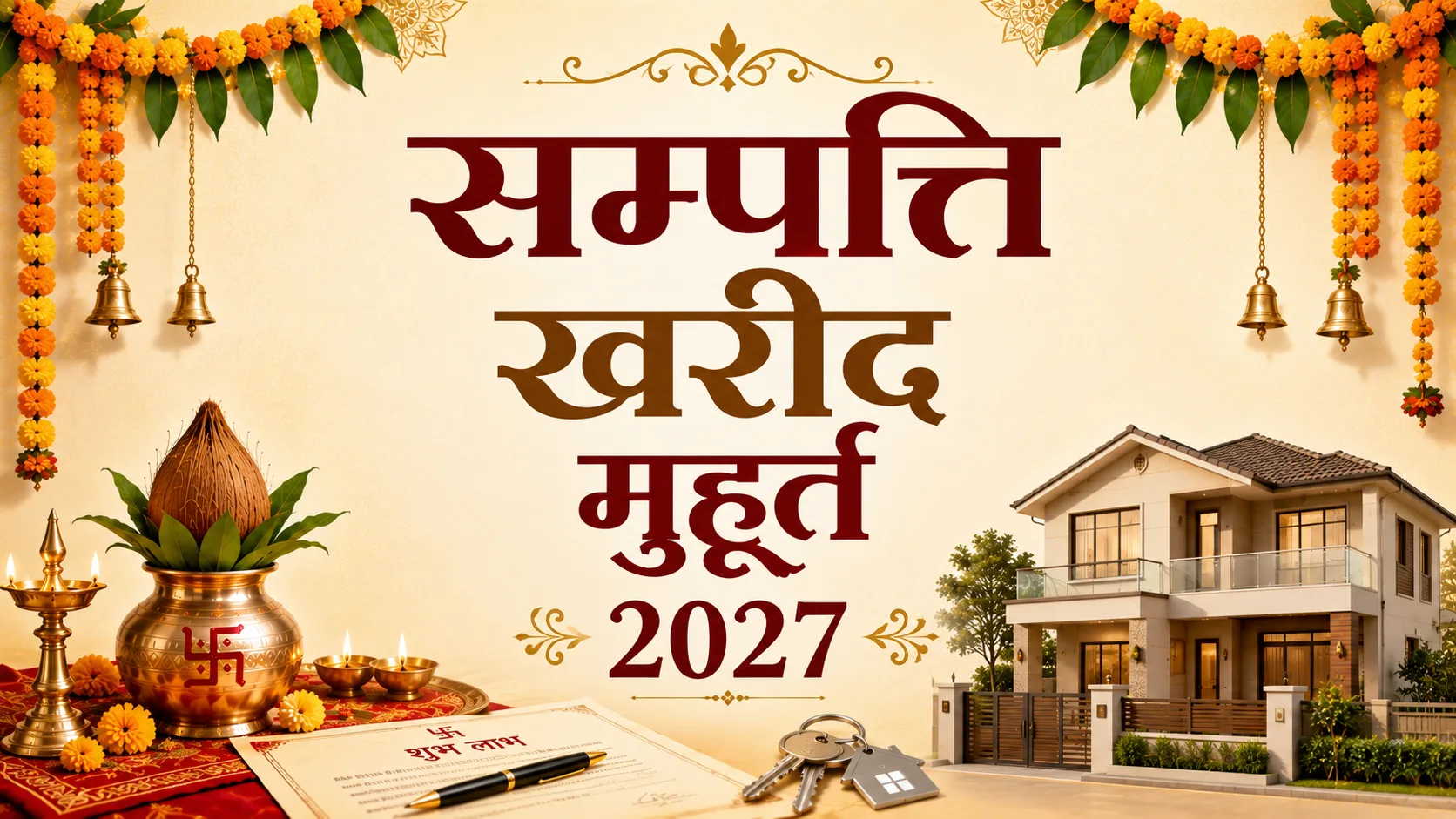 Property Purchase Muhurat 2027: भूमि, प्लॉट, मकान और फ्लैट खरीदने का शुभ समय