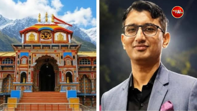बदरीनाथ मंदिर चढ़ावा हेराफेरी मामले में गिरफ्तार आरोपी कर्मचारी प्रमोद नौटियाल।